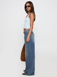 BELORIA – Mid-Rise Belted Cargo Jeans