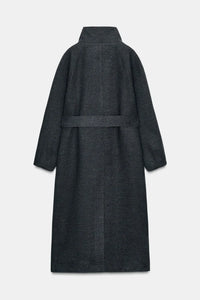 BELORIA – Oversized Double-Breasted Wool Coat