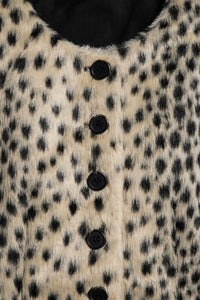 BELORIA – Leopard Print Button Jacket