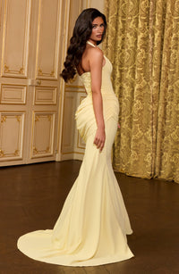 BELORIA – Nehemia Lemon Yellow Gown