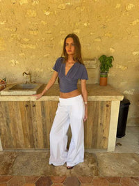 BELORIA - V-Neck Top