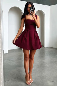 Vestido Bransley de tirantes ajustables – Corte A