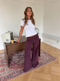 BELORIA – Wide Leg Jeans