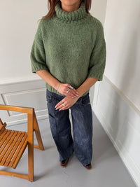 BELORIA – Dubleo Green Knit Sweater