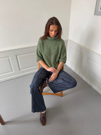 BELORIA – Dubleo Green Knit Sweater