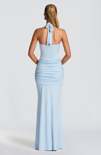 BELORIA – Veneda Halter Maxi Dress