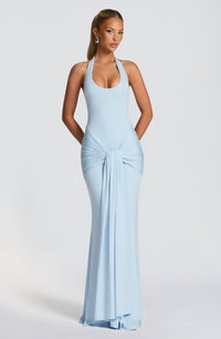 BELORIA – Veneda Halter Maxi Dress