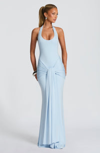 BELORIA – Veneda Halter Maxi Dress